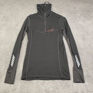 Helly Hansen LIFA Merino Wool Blend Half Zip Base Layer Large Outdoor Trail Hike